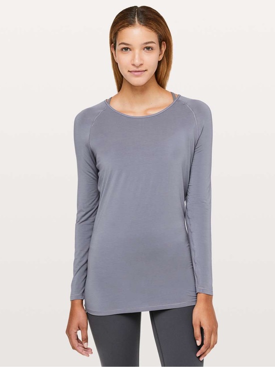 lululemon athletica Tops - Lululemon Deep Stretch Long Sleeve *Cinch
Lilac Stone Top